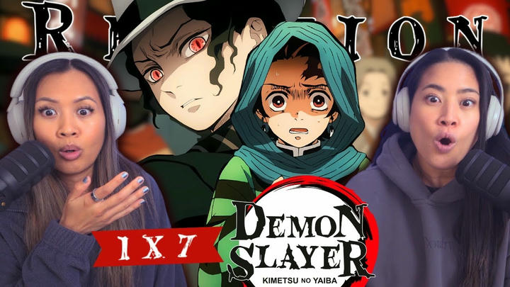 FIRST EVER DEMON 😈 Demon Slayer 1x7 "Muzan Kibutsuji" | First Time Reaction & Review