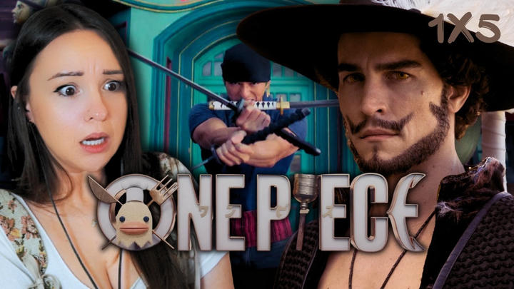 Zoro vs Mihawk 🗡️ ONE PIECE Live Action Reaction 1X5