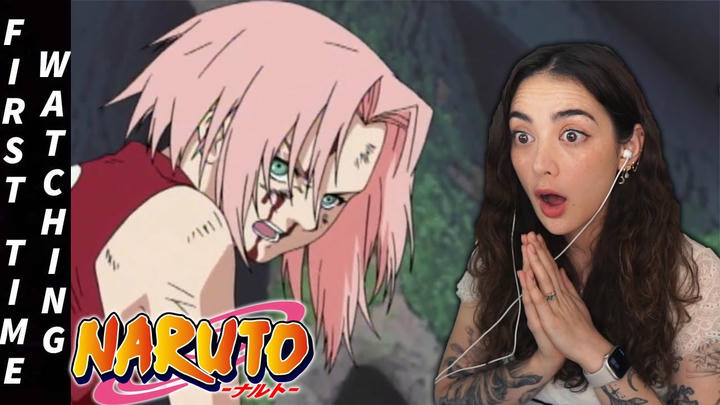 Sakura Blossoms I Naruto Episode 32 *First Time Watching & Reaction*