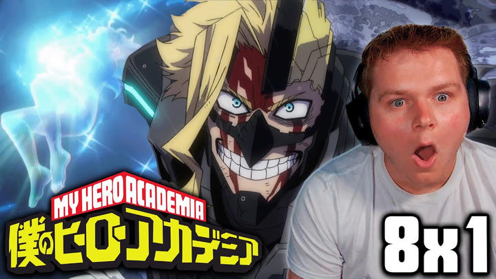 The END is HERE!! My Hero Academia Season 8 Episode 1 REACTION!