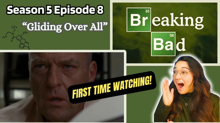 First Time Watching! BREAKING BAD REACTION 5x8 "Gliding Over All"