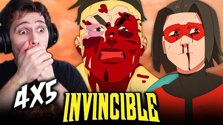 BEST EPISODE?! Invincible 4x5 REACTION!! "Give Us a Moment"