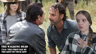 The walking dead episode 7x16 'The first day of the rest of your life' reaction