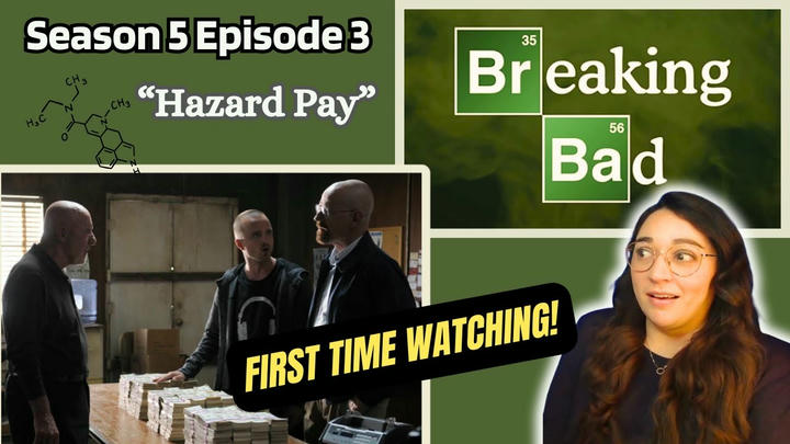 First Time Watching! BREAKING BAD REACTION 5x3 "Hazard Pay"