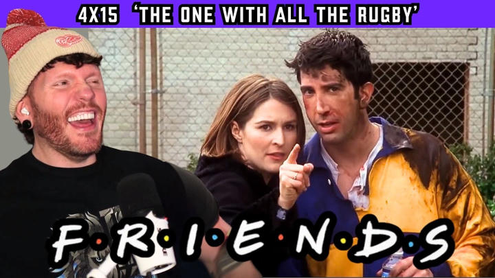 FRIENDS 4x15 'The One with All the Rugby' REACTION