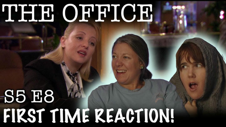 The Office | S5 E8 | "Business Trip | FIRST TIME REACTION