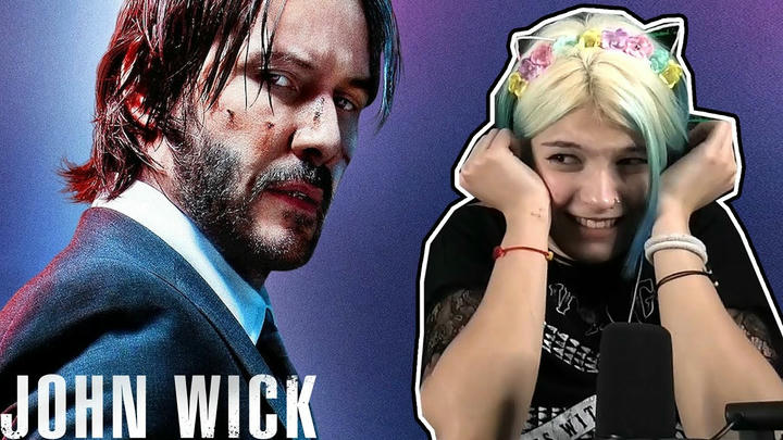 First Time - John Wick (2014) with Blue! REACTION She Loved it!!!