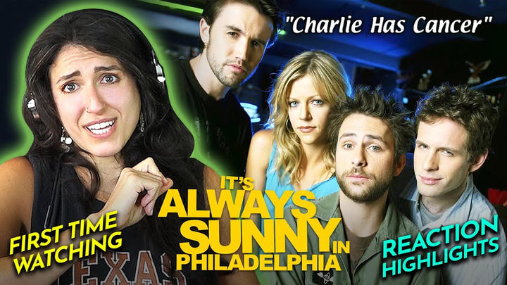 James dies laughing IT'S ALWAYS SUNNY IN PHILADELPHIA (2004) 1x4 "Charlie Has Cancer" TV Reaction