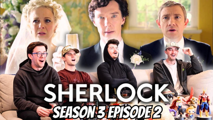 THE BEST WEDDING EVER...Sherlock Season 3 Episode 2 | FIRST TIME REACTION