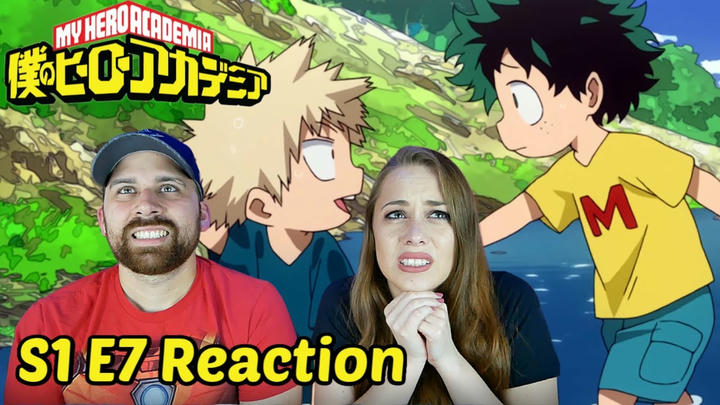 My Hero Academia [English Dub] S1 E7 "Deku vs. Kacchan" REACTION! 1x7