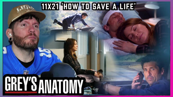 I was a COMPLETE mess! | FIRST TIME WATCHING Grey's Anatomy REACTION 11x21 'How to Save a Life'