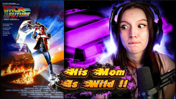 The Mom is Wild in Back to the Future (1985) | FIRST TIME WATCHING