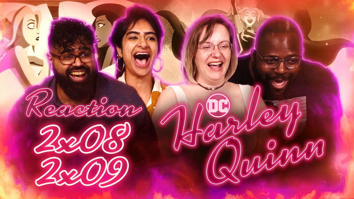 HOW DOES THIS KEEP HAPPENING? | Harley Quinn 2x8 + 2x9 | Group Reaction