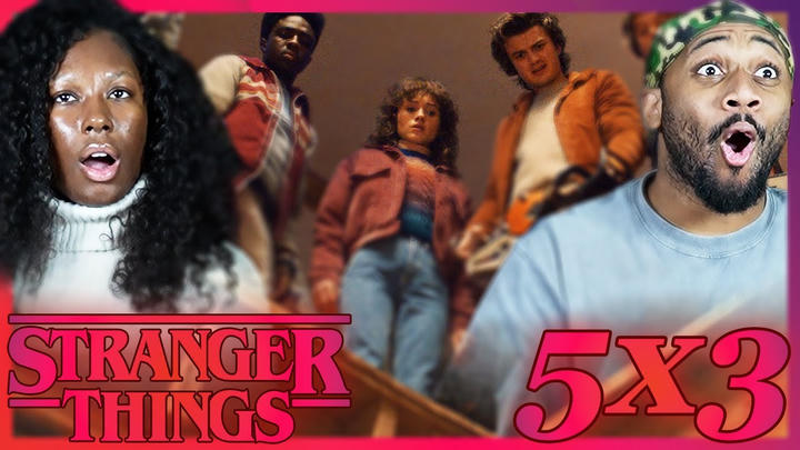 THE TRAP WORKED!?! | STRANGER THINGS "The Turnbow Trap" REACTION!! | 5x3