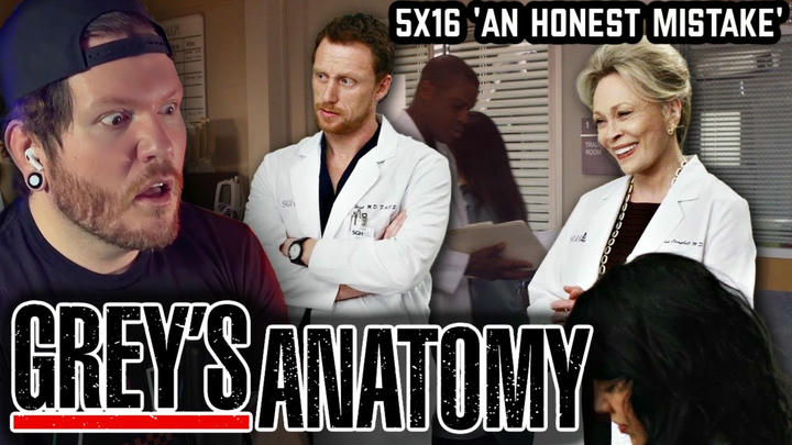 First time watching Grey's Anatomy REACTION 5x16 'AN HONEST MISTAKE'