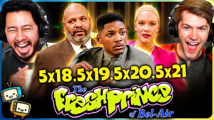 THE FRESH PRINCE OF BEL-AIR (1994) 5x18, 5x19, 5x20 & 5x21 Reaction! | Will Smith w/ Jaby Koay