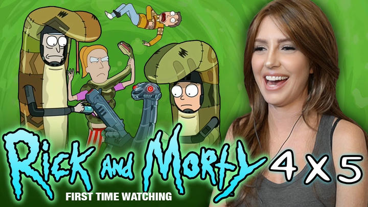 RICK & MORTY 4X5 Reaction (SSSPACE SNAKESSS with TIME TRAVEL?!!)