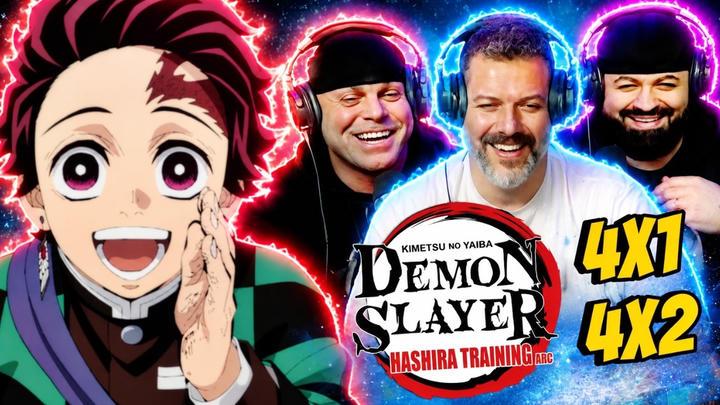 Demon Slayer reaction season 4 episode 1 & 2 (DUB) | First time watching