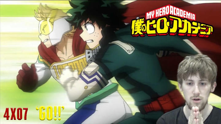 My Hero Academia Season 4 Episode 7 - 'GO!!' Reaction