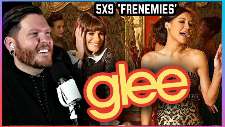 Team Rachel or Team Santana?! | First time watching GLEE Reaction 5x9 'Frenemies'