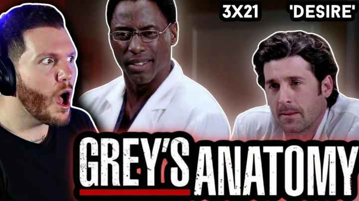 Grey's Anatomy REACTION 3x21 'Desire' | First time watching!