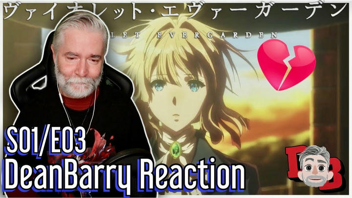 Violet Evergarden - S01/E03 "You Might Be An Exemplary Auto Memoir Doll" Watch Along REACTION