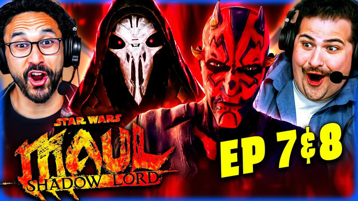 Star Wars:  MAUL - SHADOW LORD EPISODES 7 & 8 REACTION! THE EMPEROR PALPATINE FLASHBACK IS HAUNTING