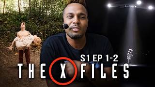 MY FIRST TIME WATCHING The X Files S1 Ep 1x2 "Pilot and Deep Throat"