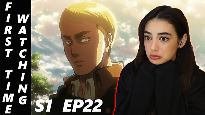 FROM BAD TO WORSE // Attack on Titan Reaction S1 Ep22