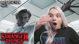 Stranger Things 4x07 'The Massacre at Hawkins Lab' REACTION PART 3
