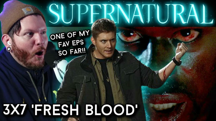 One of my favorite episodes SO FAR! | First time watching SUPERNATURAL Reaction 3x7 'Fresh Blood'