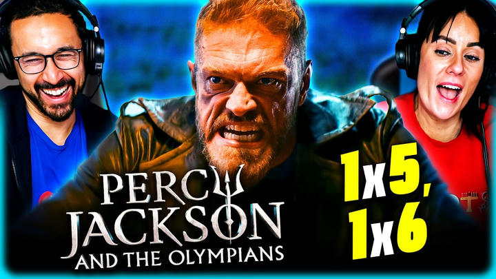 PERCY JACKSON AND THE OLYMPIANS Season 1 Episode 5 & 6 REACTION!! (Disney Plus)