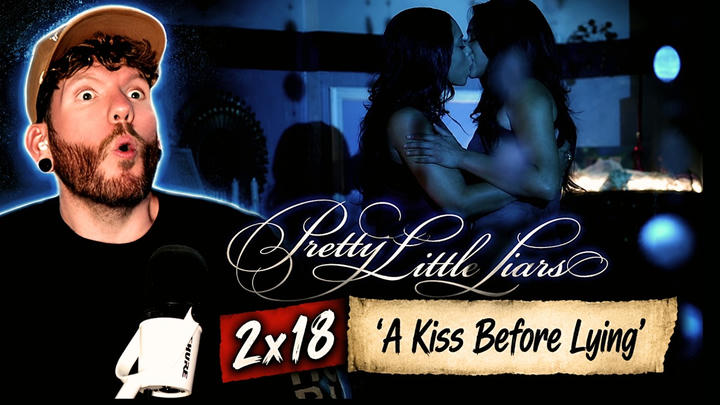 First time watching Pretty Little Liars 2x18 'A Kiss Before Lying' REACTION