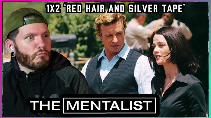 First time watching The Mentalist REACTION 1x2 'Red Hair and Silver Tape'