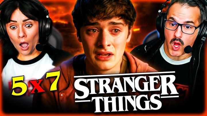 STRANGER THINGS Season 5 Episode 7 TARA & ANDREW'S REACTION!! Netflix Vol. 2 | Vecna | Noah Schnapp