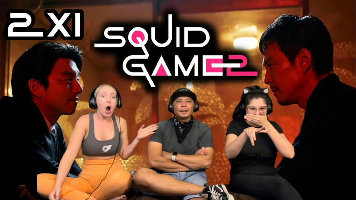 SQUID GAME 2x1 - Bread And Lottery | Reaction!