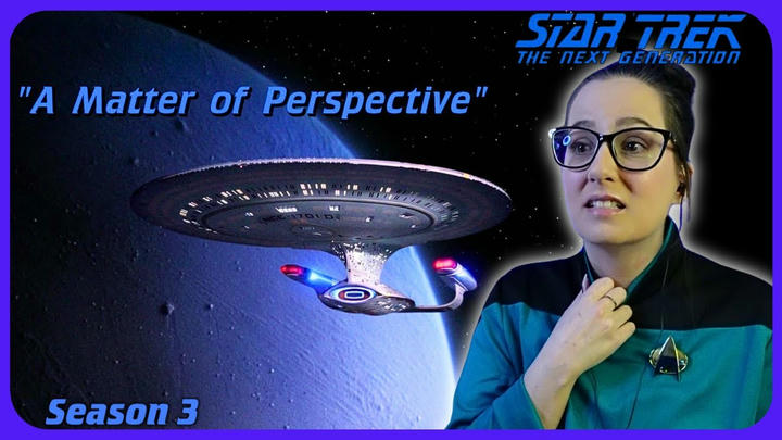 🖖Star Trek: The Next Generation 3x14 A Matter of Perspective REACTION