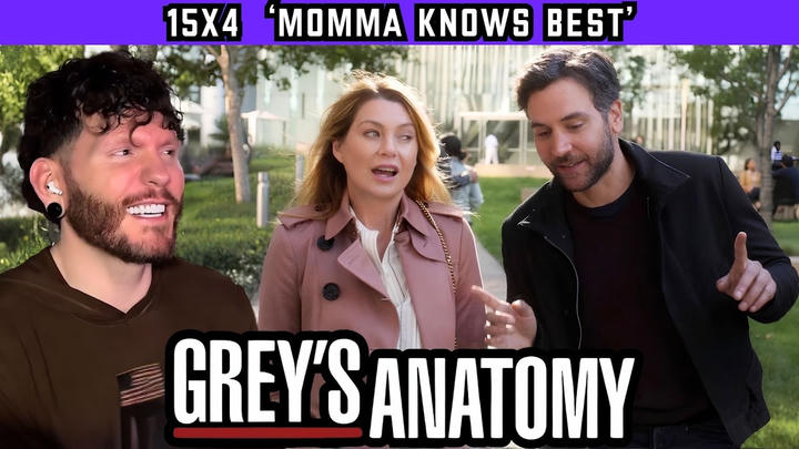 First time watching GREY'S ANATOMY 15x4 ‘Momma Knows Best' REACTION