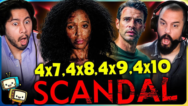 SCANDAL 4x7, 4x8, 4x9 & 4x10 Reaction! | Kerry Washington | Shonda Rhimes
