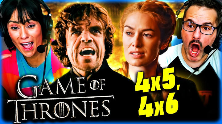 GAME OF THRONES SEASON 4 EPISODES 5 & 6 REACTION – THE TRIAL WAS BRUTAL! – FIRST TIME WATCH - REVIEW