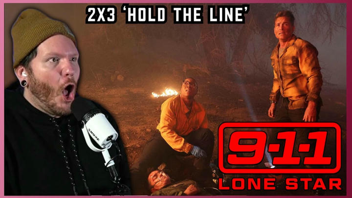 A 9-1-1 CROSSOVER EVENT?! | First time watching 9-1-1 Lone Star REACTION 2x3 'Hold the Line'