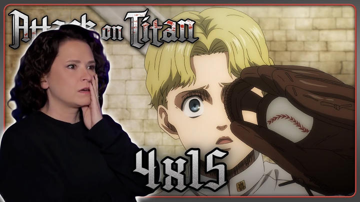 Attack on Titan 4x15 Reaction | Sole Salvation | E74 | DUB