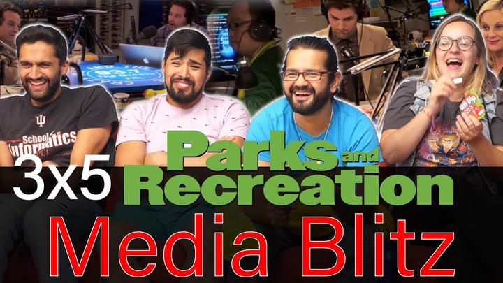 Parks and Recreation - 3x5 Media Blitz - Group Reaction