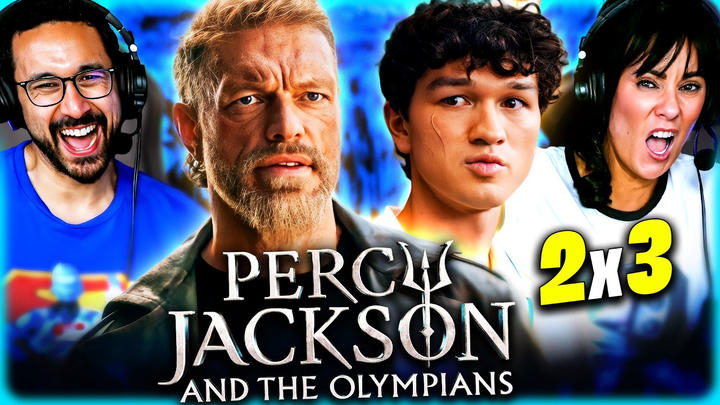 PERCY JACKSON AND THE OLYMPIANS Season 2 Episode 3 REACTION!! Sea Of Monsters | Disney Plus