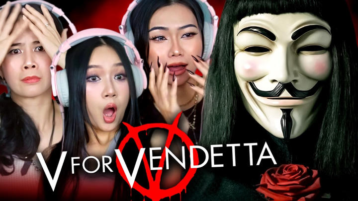 Foreign Girls React | V for Vendetta | First Time Watch