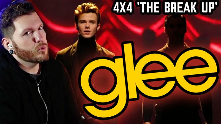 EVERYONE is breaking up?! | First time watching GLEE 4x4 'The Break Up' REACTION
