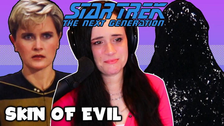 Star Trek: TNG 1x23 - "Skin of Evil" - First Time Reaction!