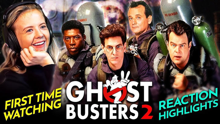 Bustin' makes Mia feel good for GHOSTBUSTERS II (1989) Movie Reaction FIRST TIME WATCHING