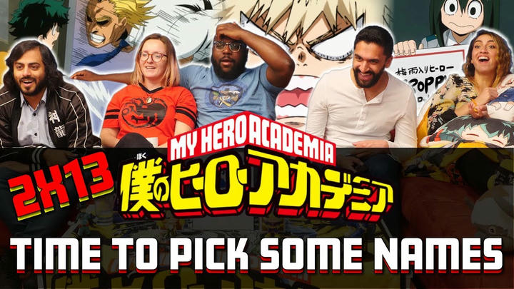 My Hero Academia - 2x13 Time to Pick Some Names - Group Reaction