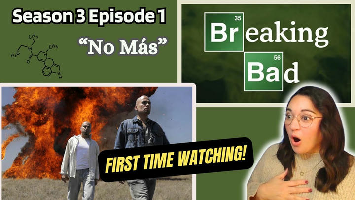 First Time Watching! BREAKING BAD REACTION 3x1 "No Más"